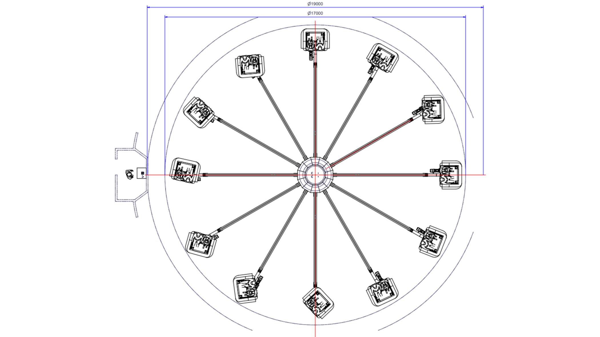 Battle Arena Design 2.0 - Top View