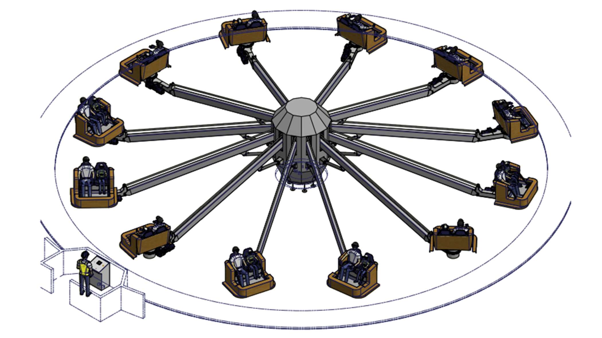 Battle Arena Design 2.0 - Side View