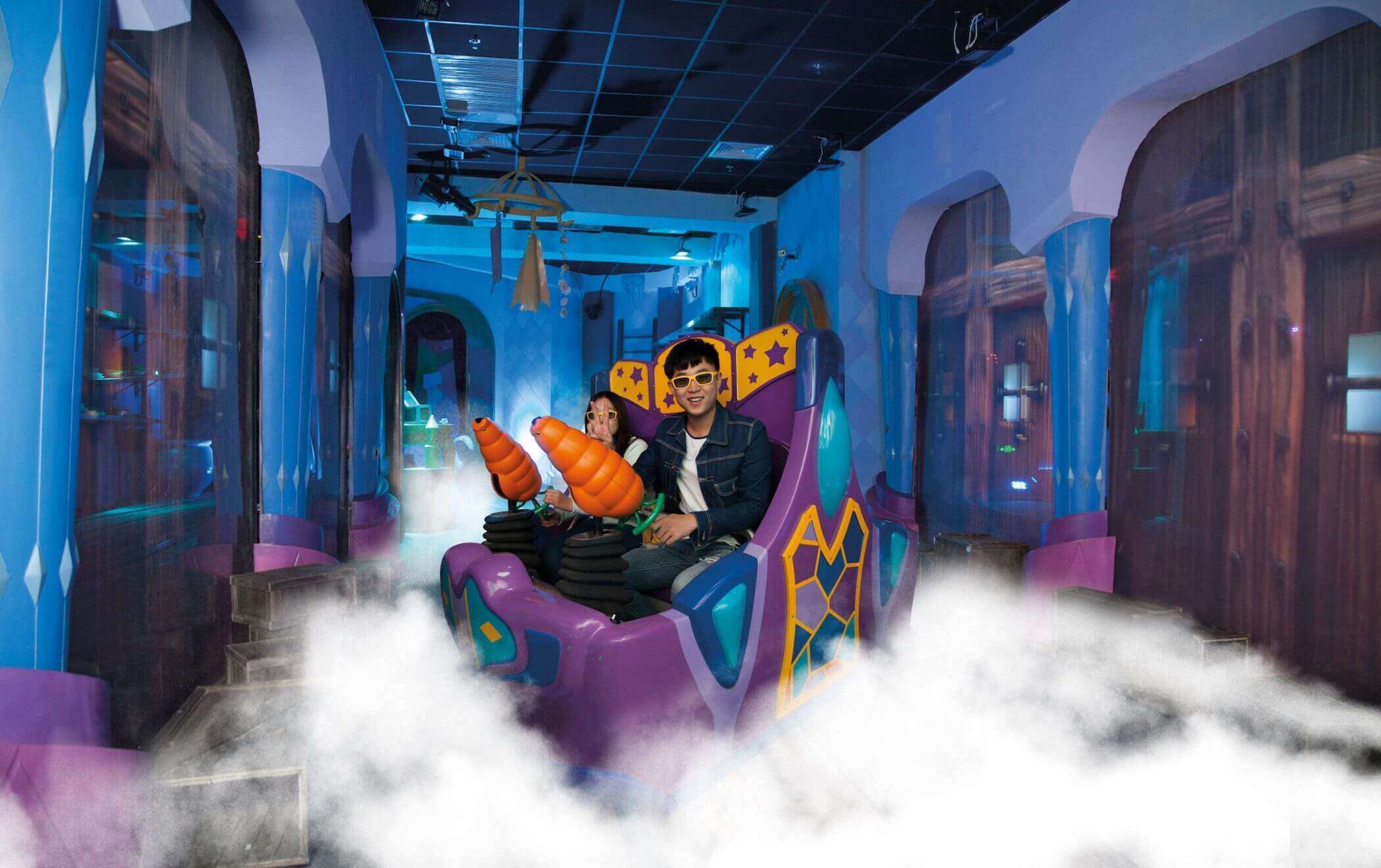 Interactive attractions indoor rides 1