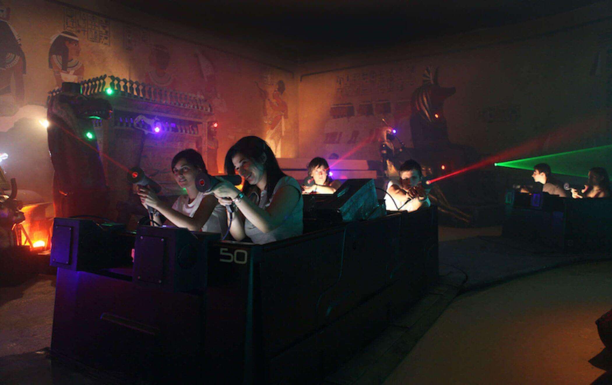 Interactive attractions indoor rides 3