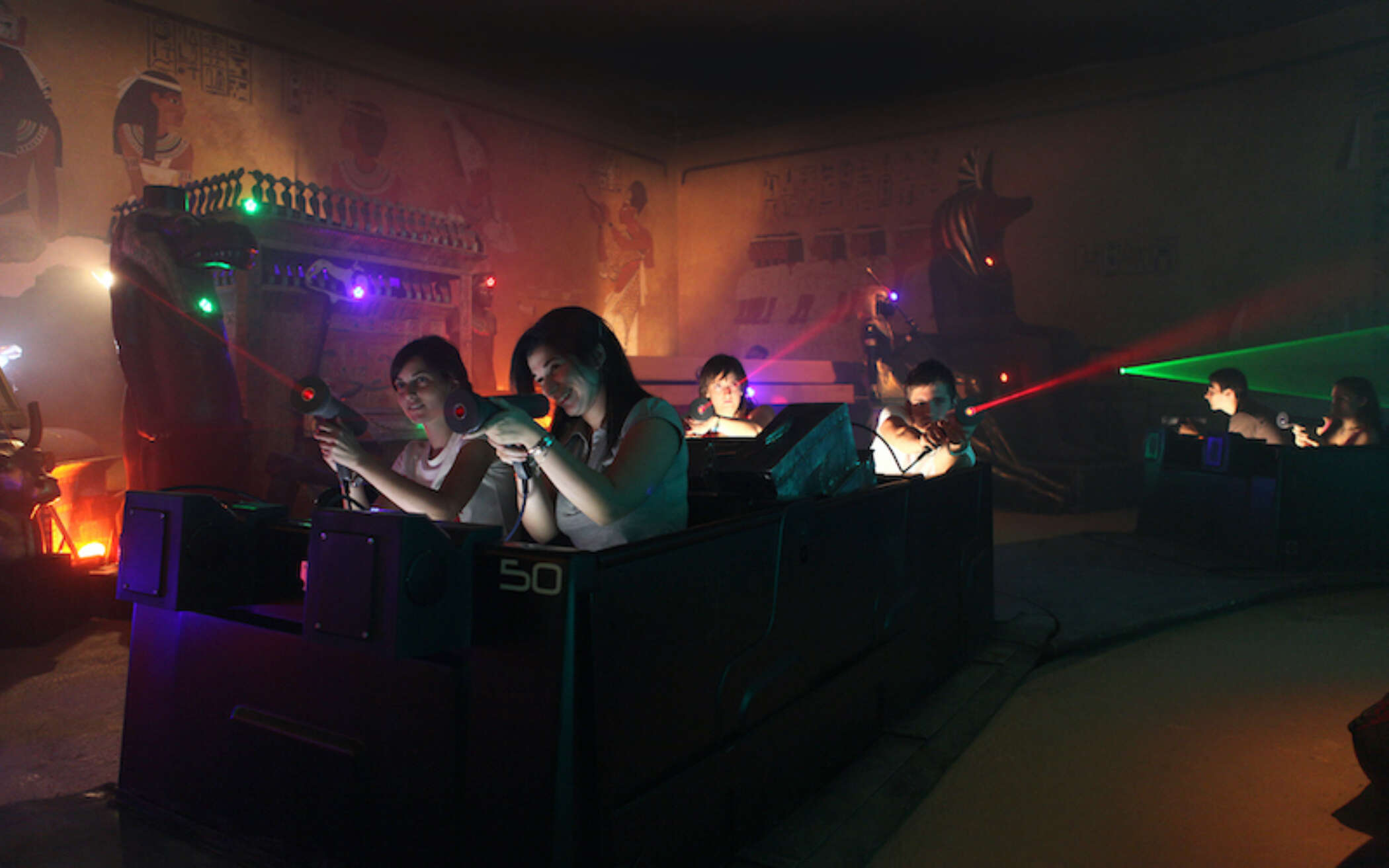 Interactive dark rides 1